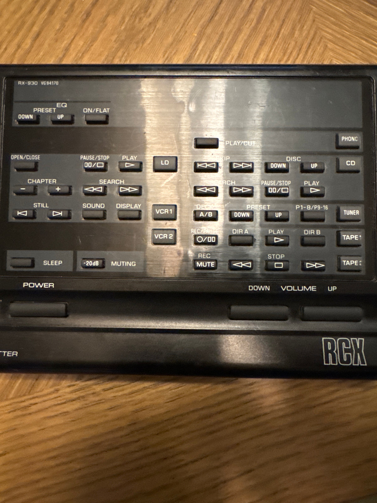 Yamaha RCX OEM Learning Remote Control VG94170 — Runs RX-V1 — photo 3