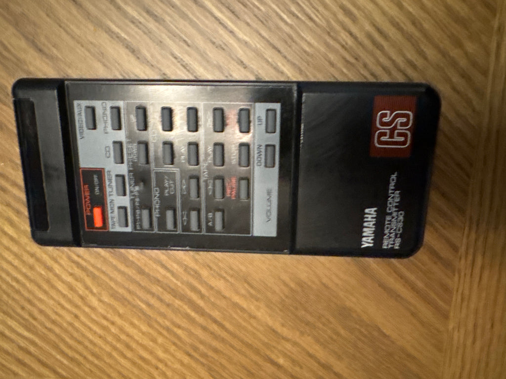 Yamaha RS-CS30 OEM System Remote Control — front view