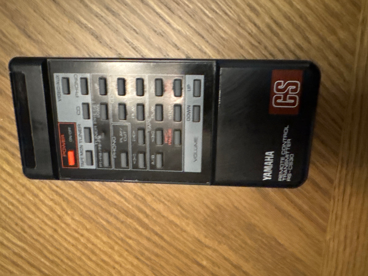 Yamaha RS-CS30 OEM System Remote Control — front view