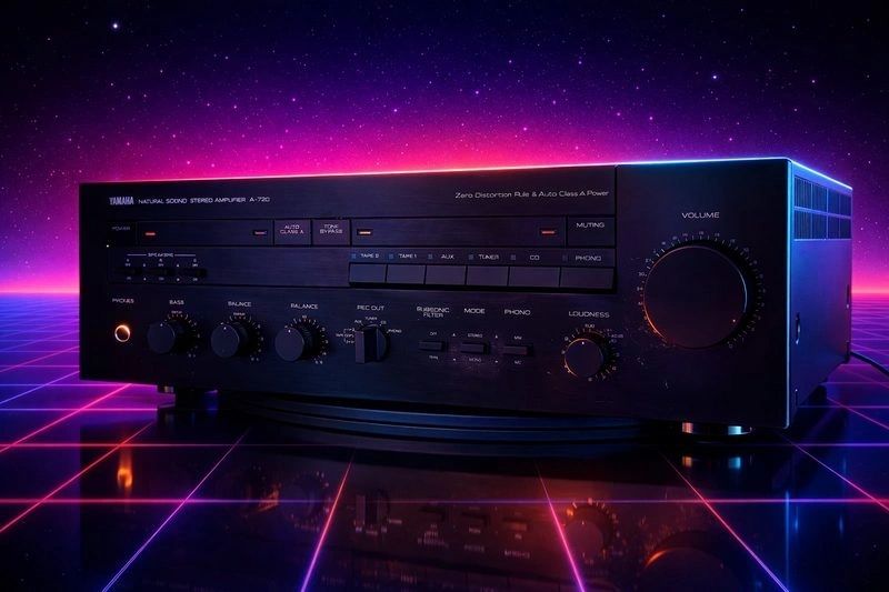 Yamaha A-720 Amplifier — photo 2