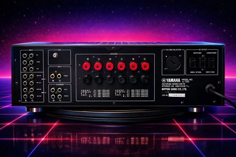 Yamaha A-720 Amplifier — photo 4