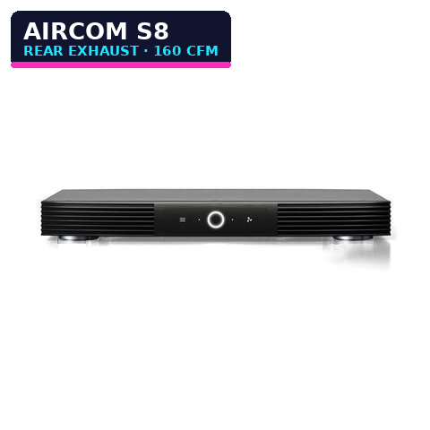 AC Infinity AIRCOM S8 — front view