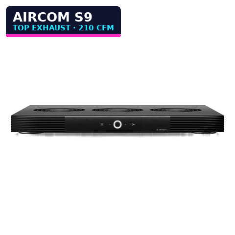 AC Infinity AIRCOM S9 — front view