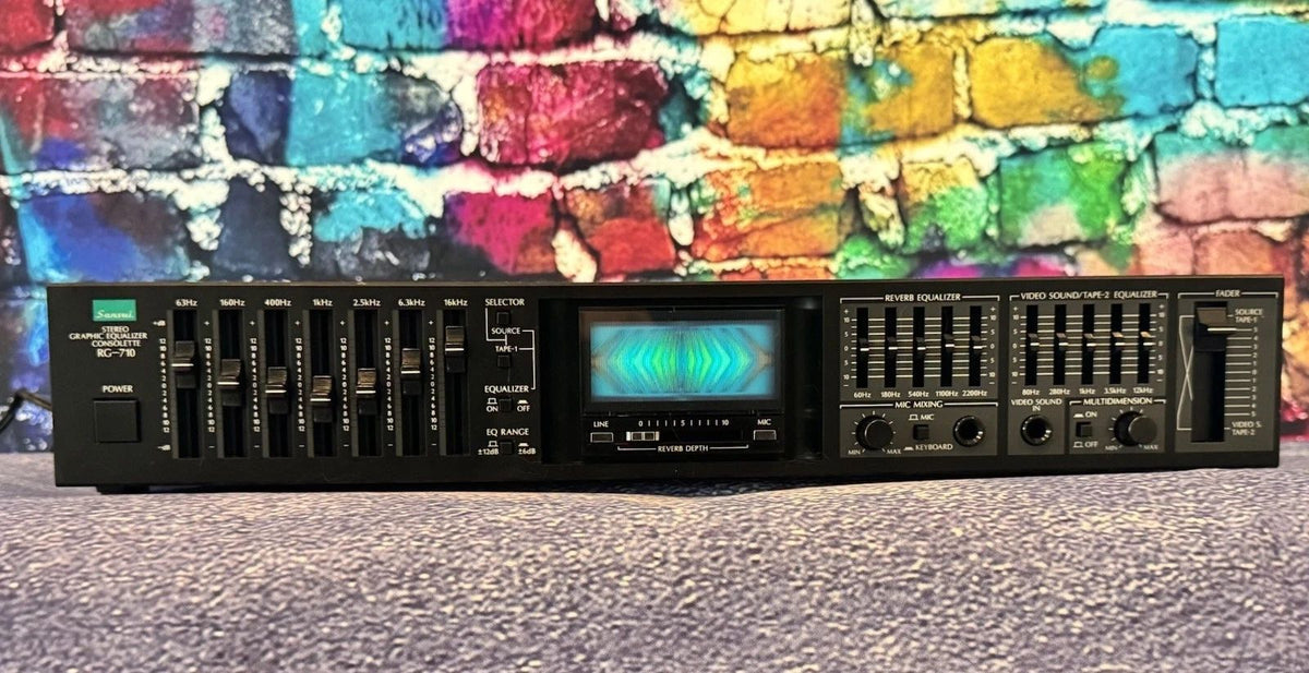 Sansui RG-710 Stereo Graphic Equalizer — photo 10