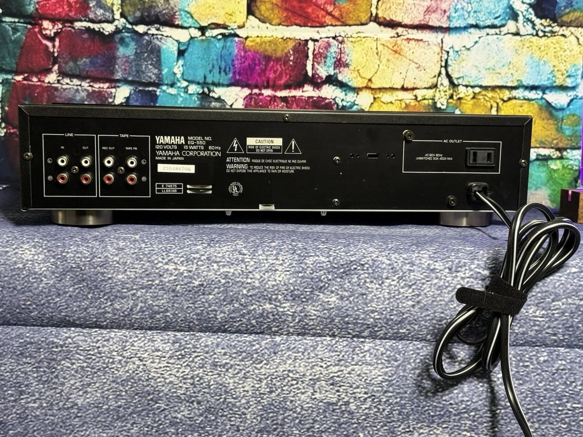 Yamaha EQ-550 Natural Sound Graphic Equalizer — photo 7