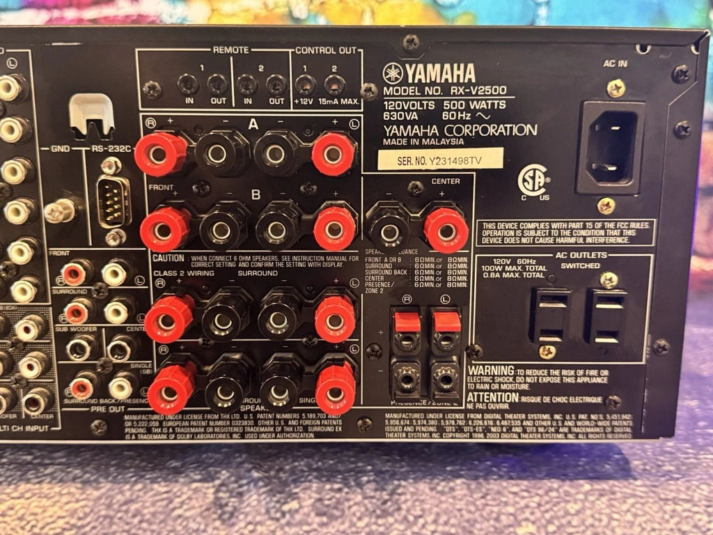 Yamaha RX-V2500 7.1 CH — photo 8