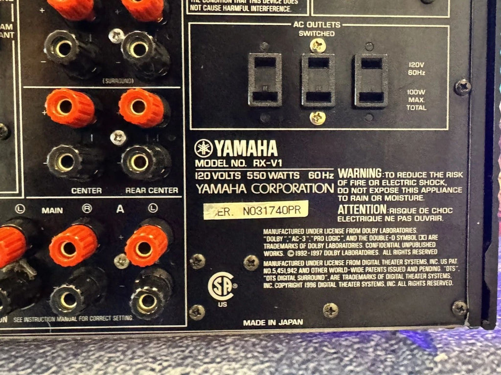 Yamaha RX-V1 Flagship — photo 3