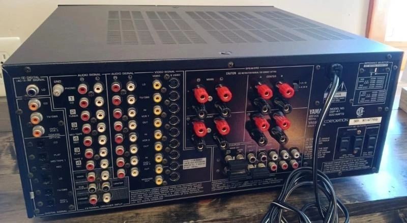 Yamaha DSP-A1 Flagship and RAV-2000 NIB Remote — photo 3