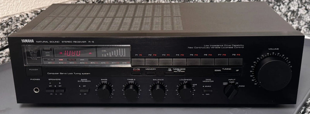 Yamaha R-5 Receiver — front view